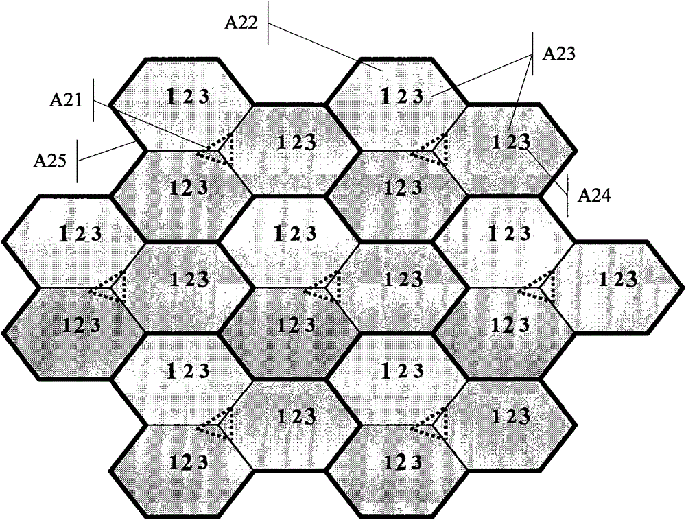 Frequency planning method and apparatus for multicarrier system