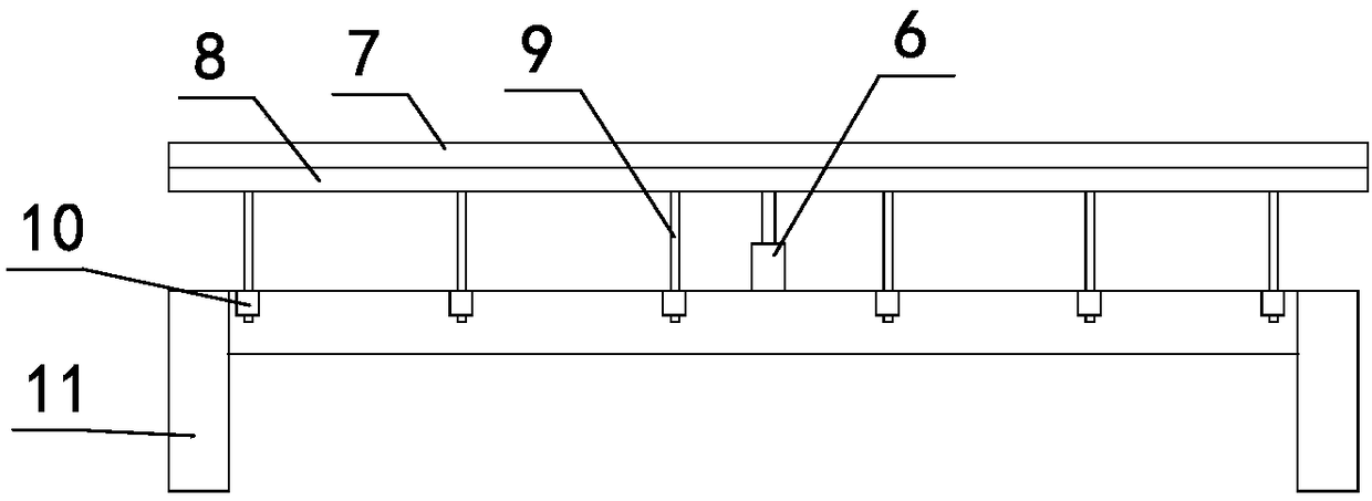 Fourdrinier section dewatering mechanism