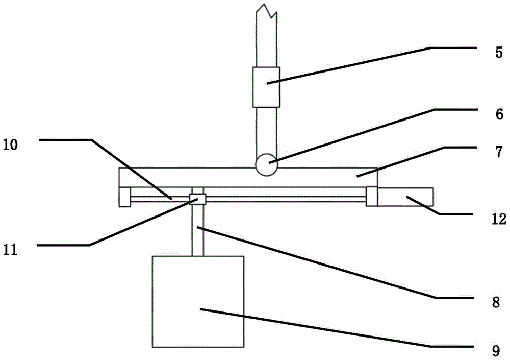 A system for adjusting the required torque of a robotic drive