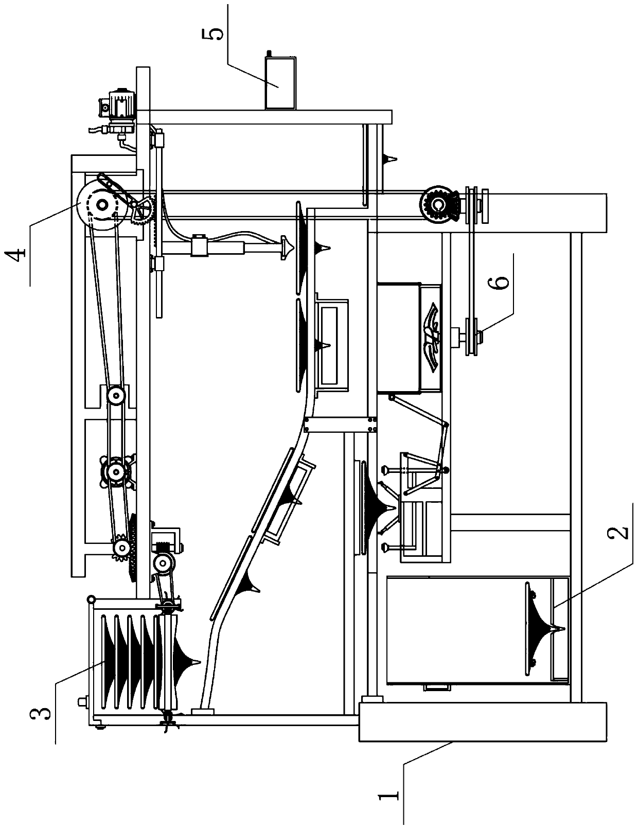 Bamboo product production device