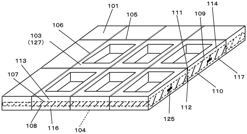 Multi-chip wiring substrate, wiring substrate