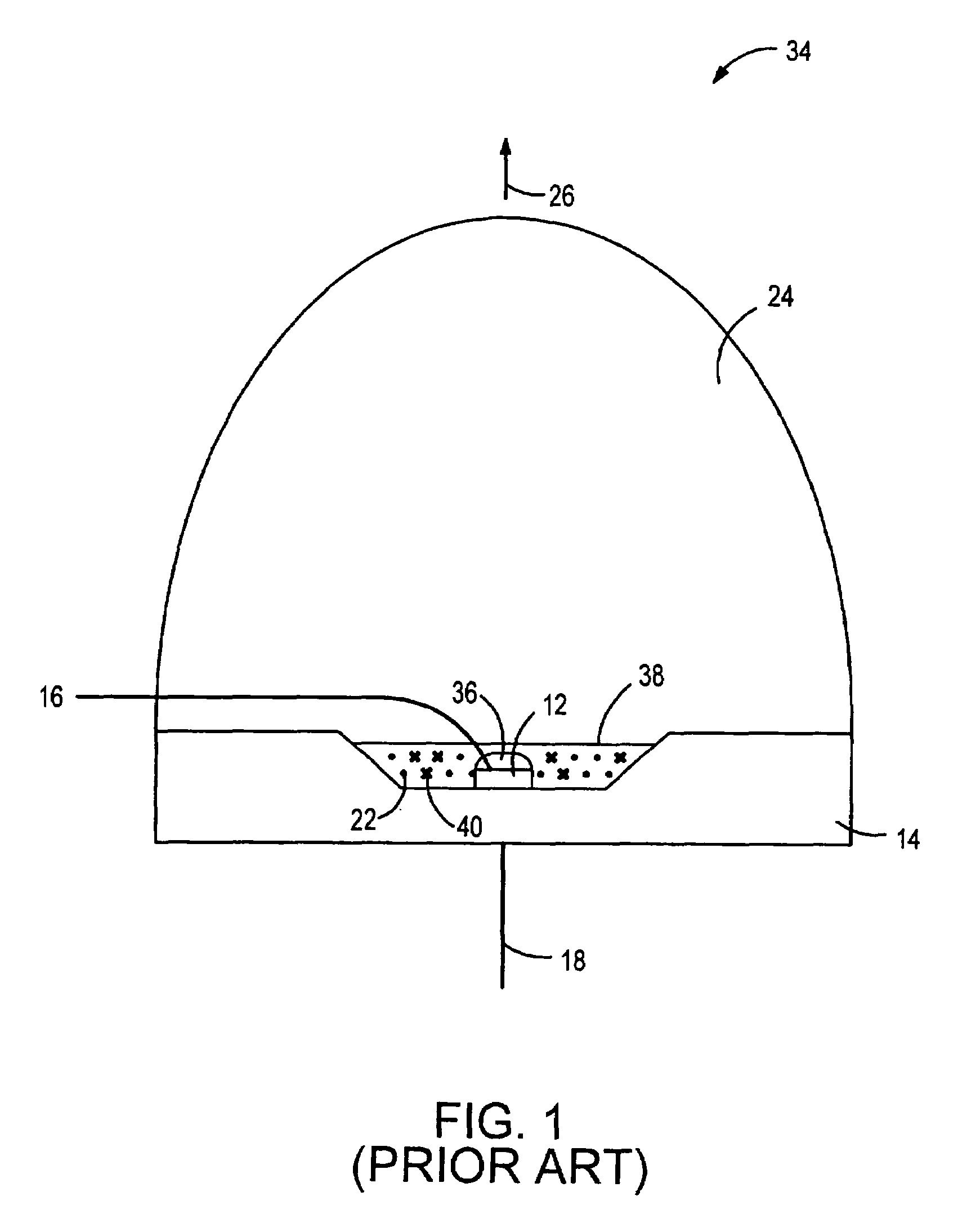 Wavelength converted semiconductor light emitting devices
