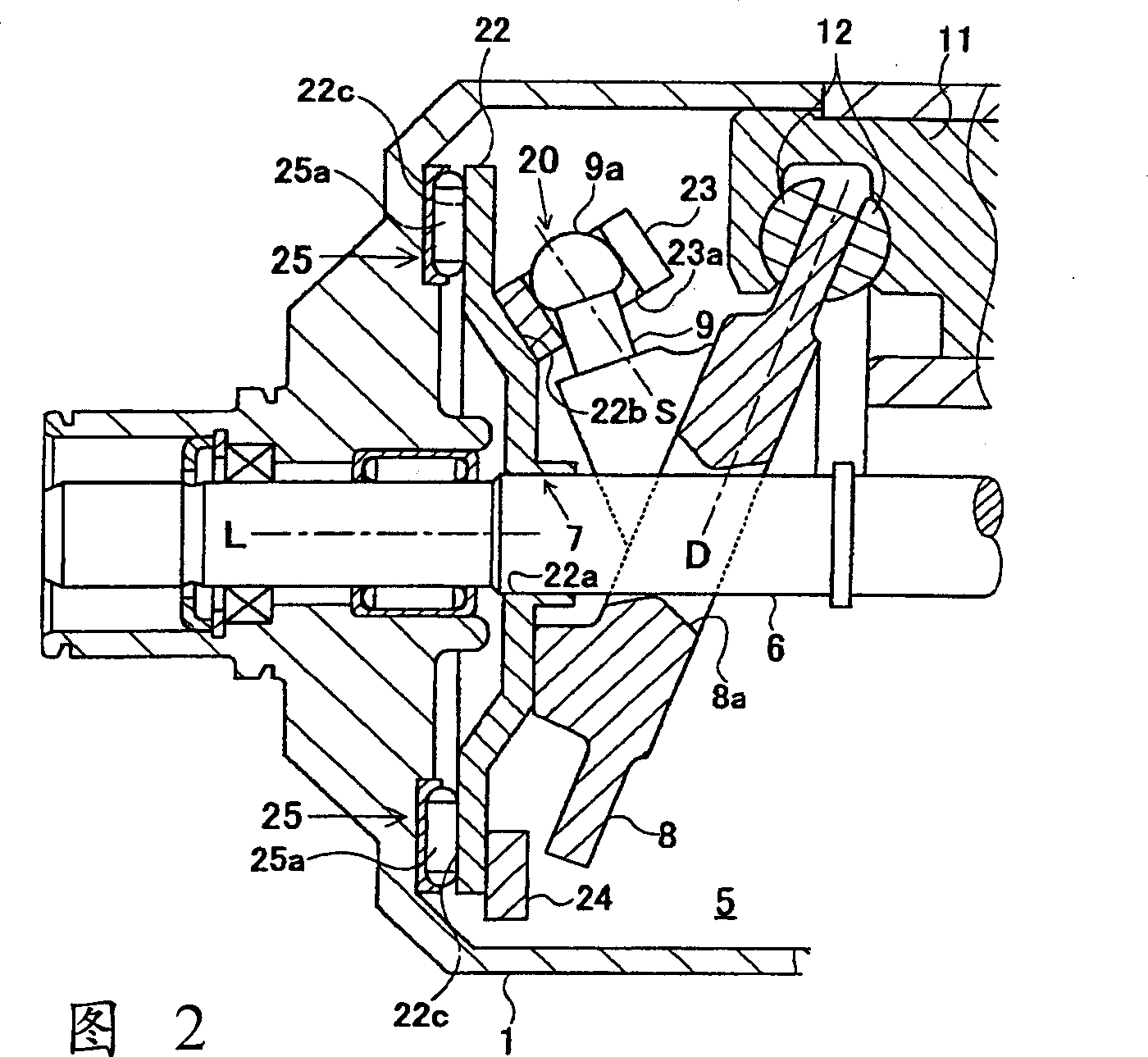 Variable positive displacement compressor