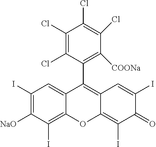 Halogenated xanthene composition and method for treating hematologic cancers