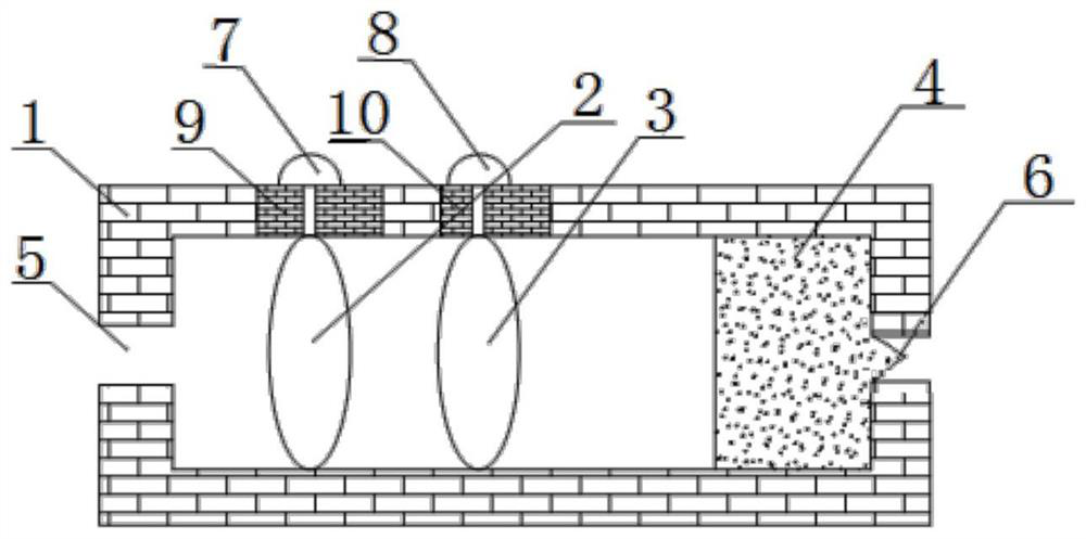 Magnetic tweezers structure