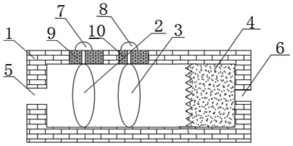 Magnetic tweezers structure