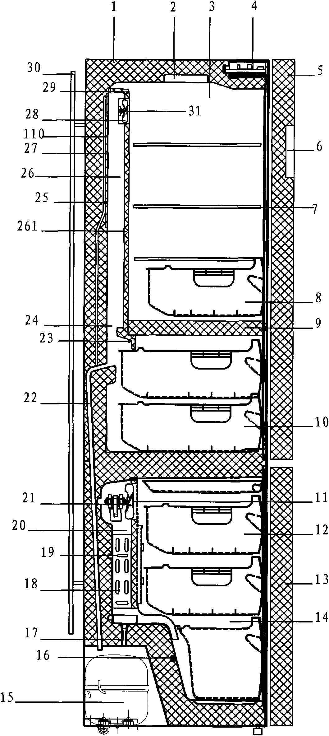 Icebox and control method thereof