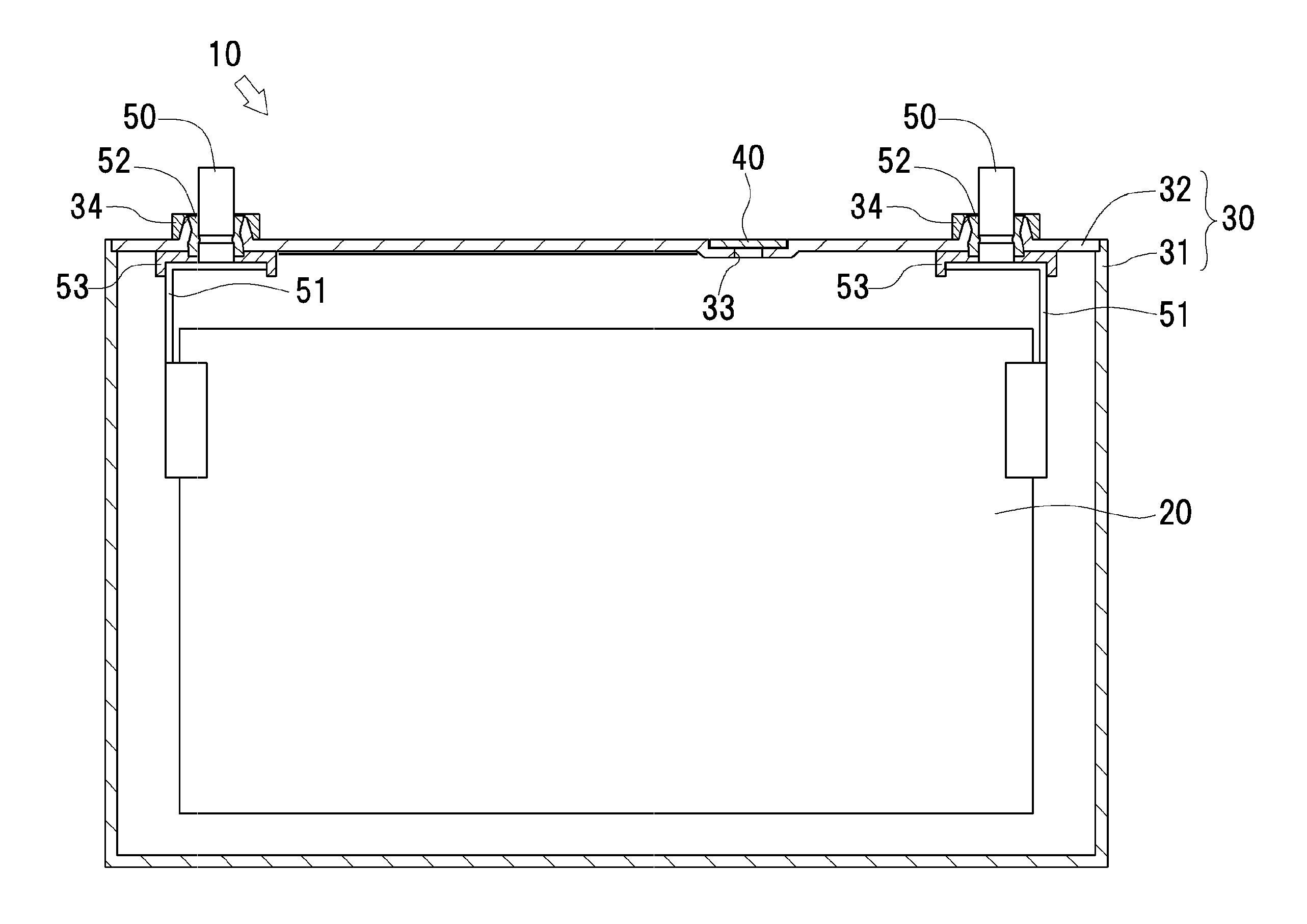 Method for manufacturing sealed battery