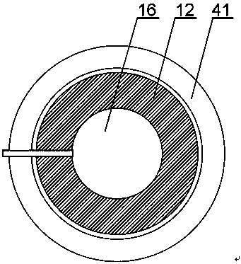 Neutron small angle scattering loading device for studying metal surface hydrogen corrosion