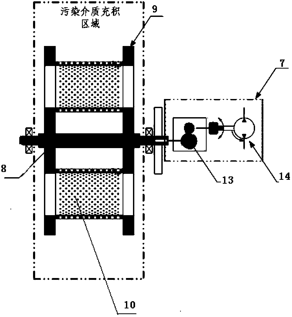 Extruding-separating device for dry and wet separation of municipal solid waste