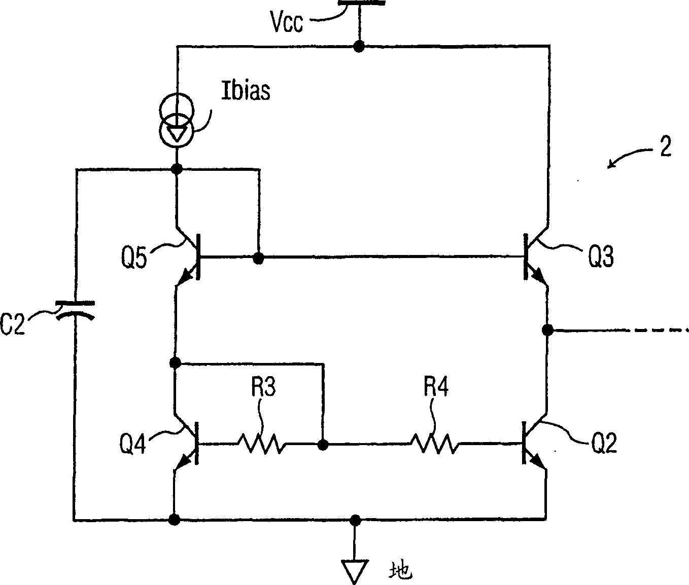 Power amplifier having a cascode current-mirror self-bias boosting circuit
