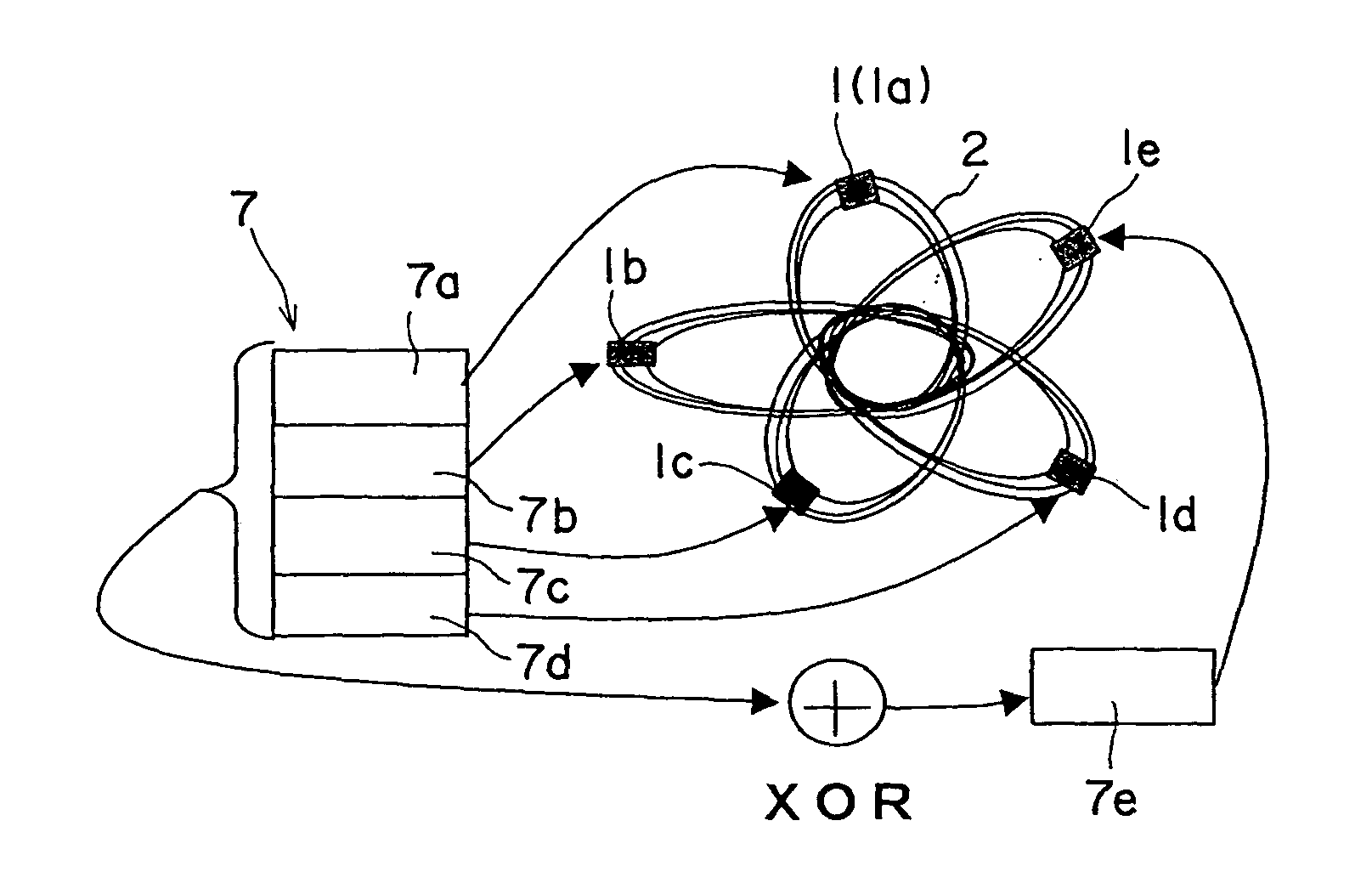 Non-contact type ic medium and read-write system using the medium