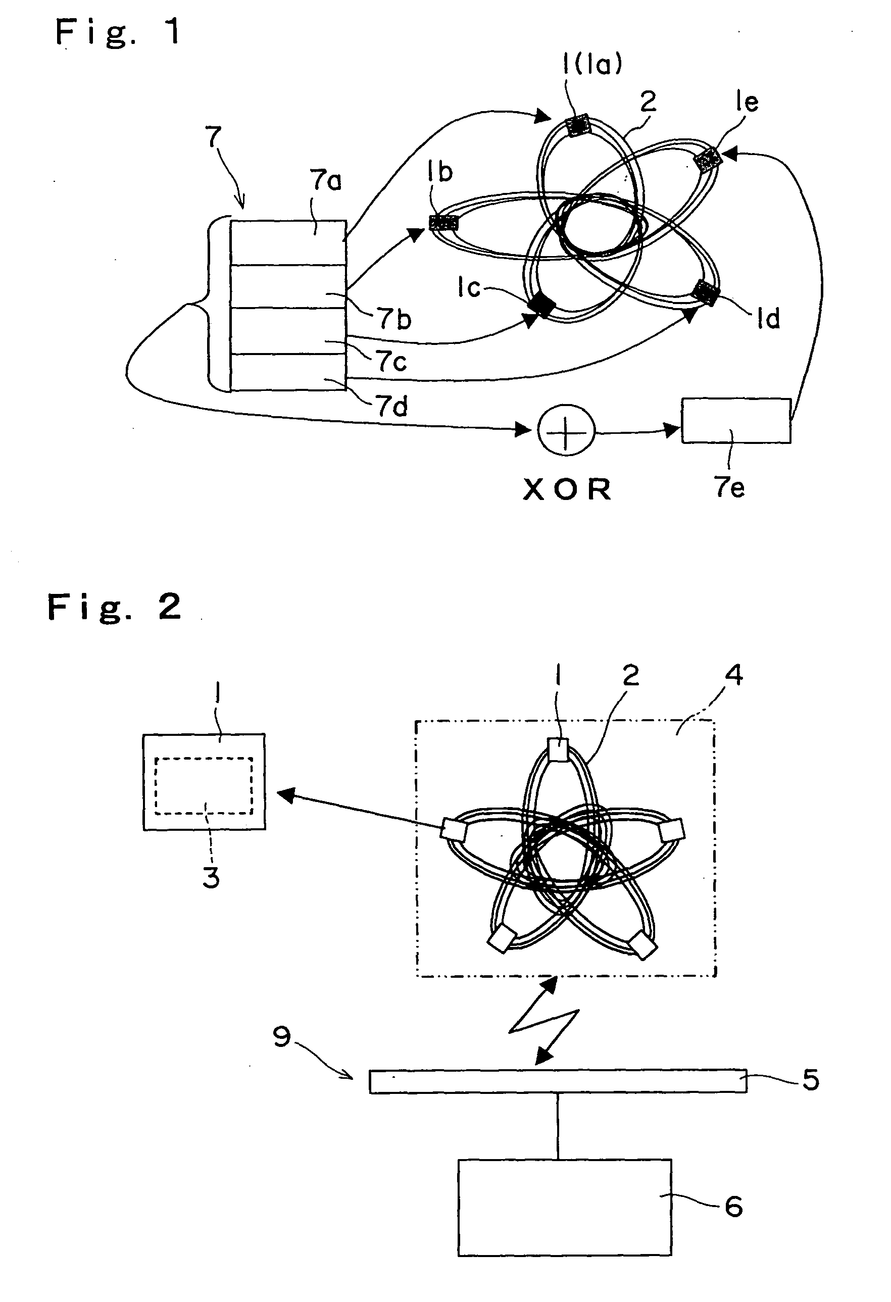 Non-contact type ic medium and read-write system using the medium