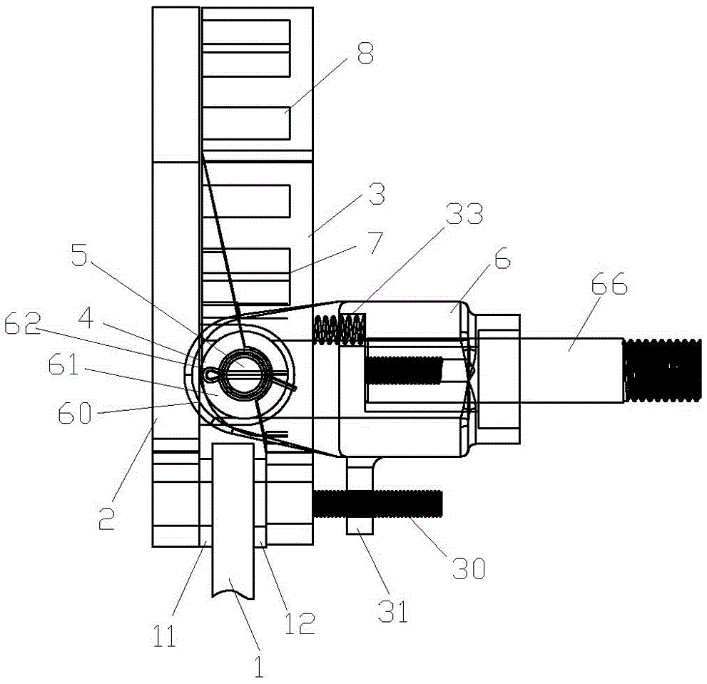 A traction machine brake