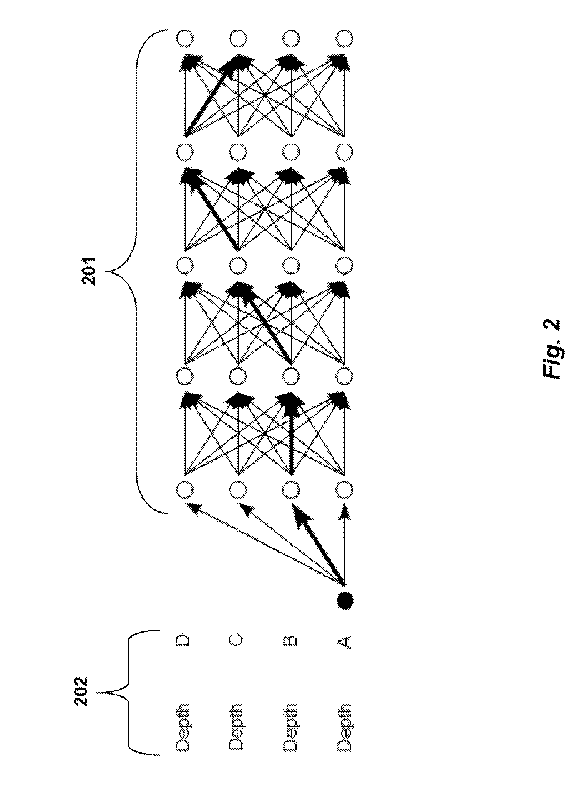 Method for Enhancing Depth Images of Scenes Using Trellis Structures
