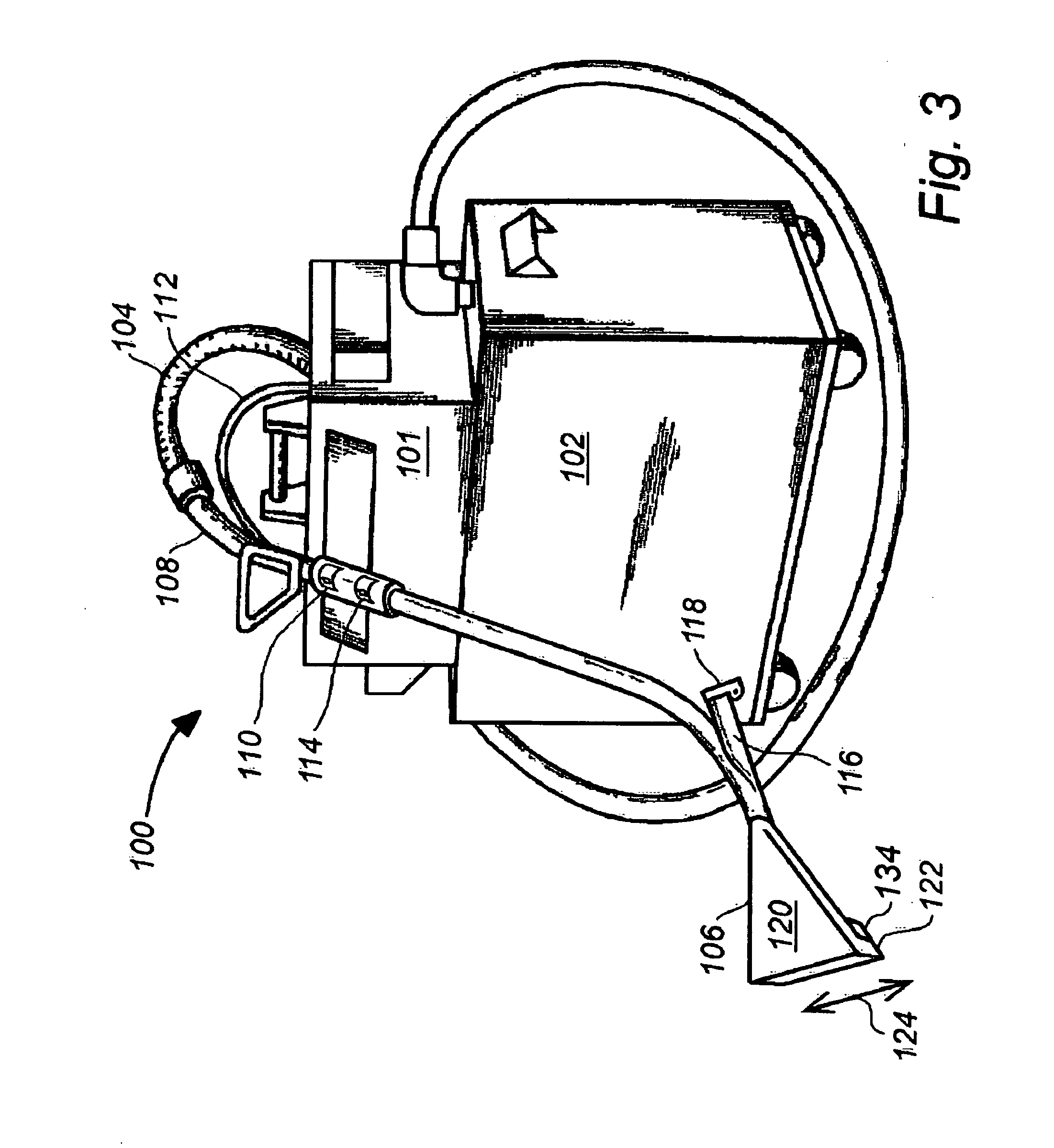 Sprayless surface cleaning wand