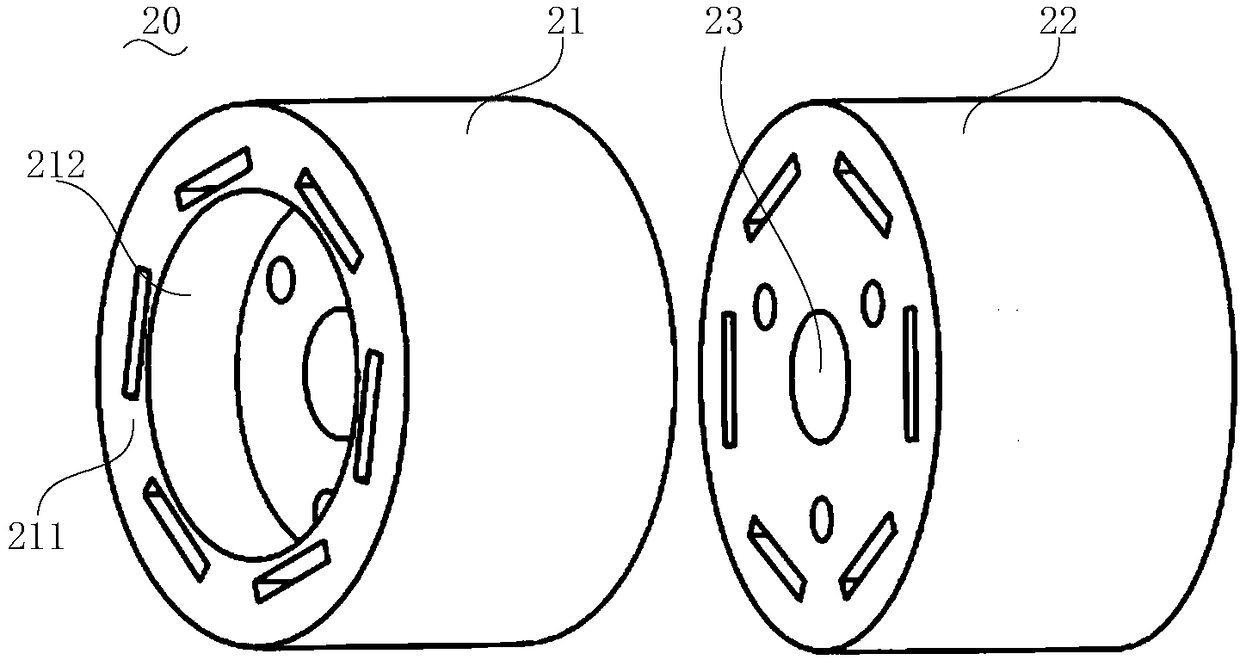 Rotor and compressor