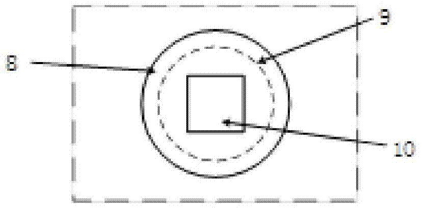 A performance test device and test method of a partial discharge ultra-high frequency sensor