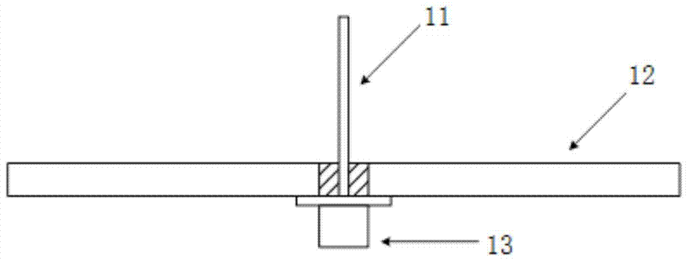 A performance test device and test method of a partial discharge ultra-high frequency sensor