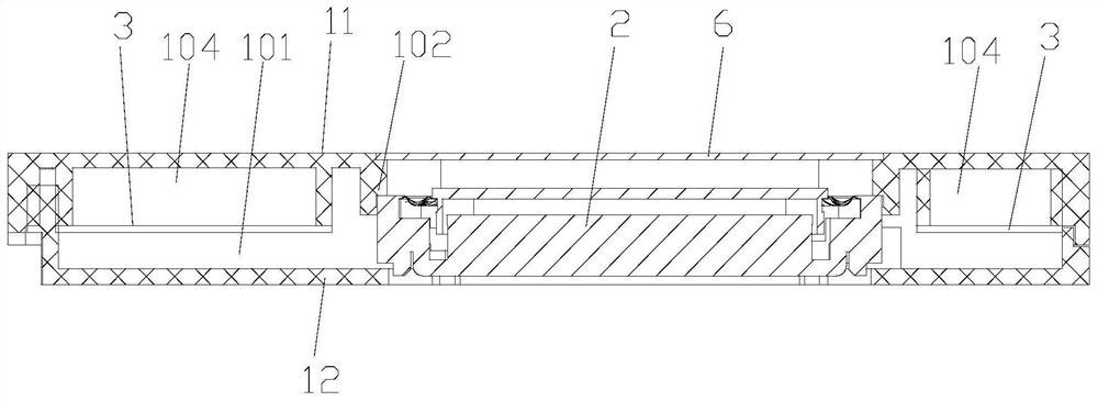 A micro-speaker box with ultra-thin ultra-low frequency structure