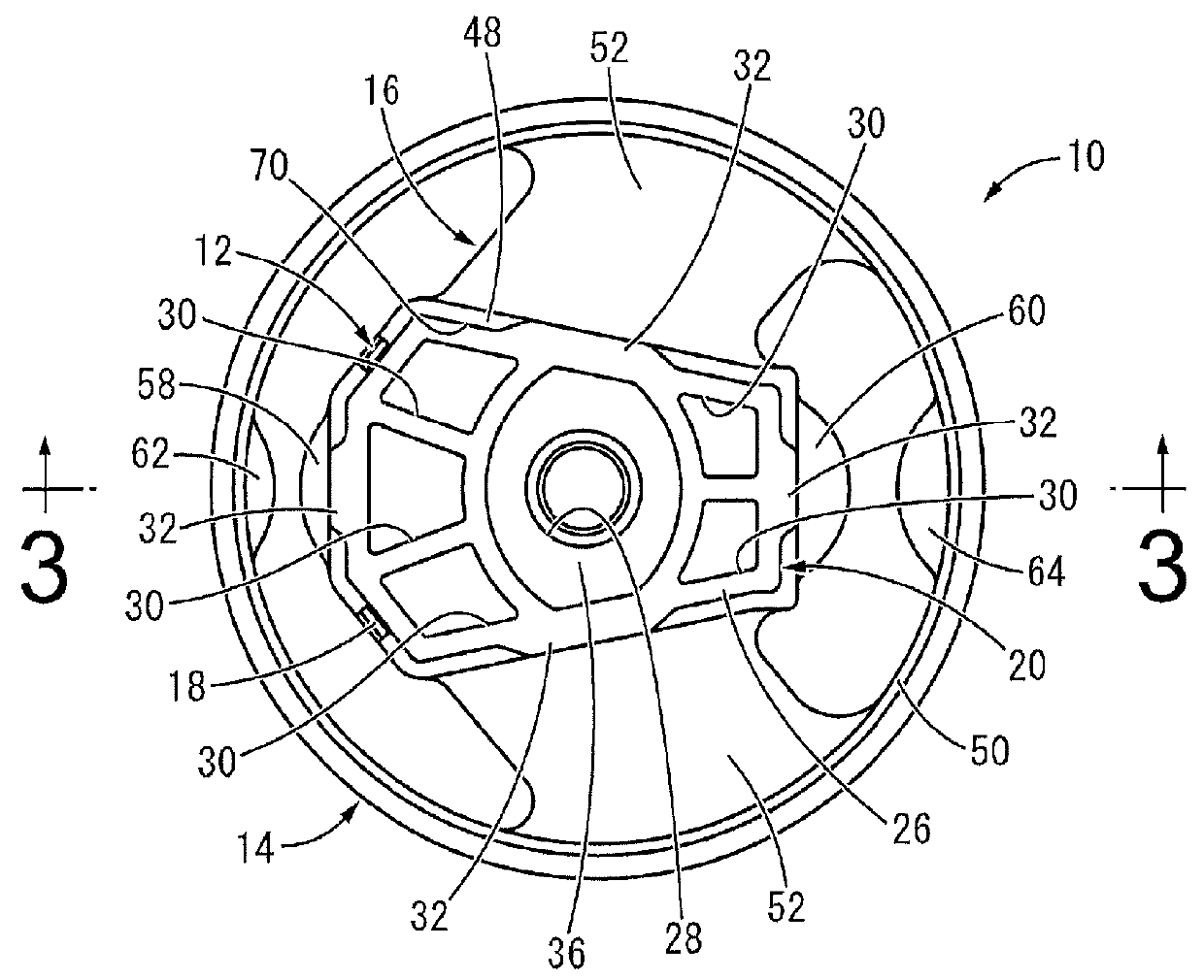Tubular vibration-damping device used for vibration-damping connecting rod, vibration-damping connecting rod using the same, and method of manufacturing vibration-damping connecting rod
