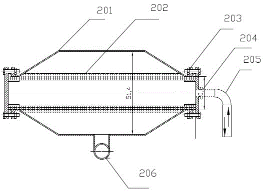 A capsule type solid-liquid separation device and method