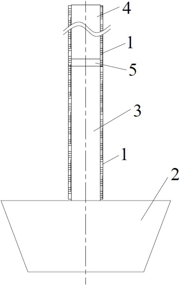 A growing frame of a pothos cultivation tool