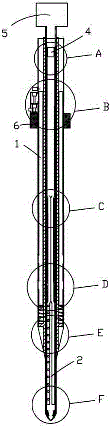 A puncture deflation device for treating rumen gas