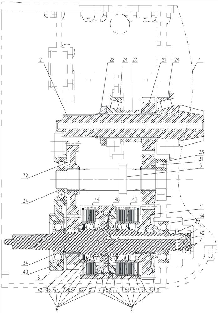 Tractor front wheel speedup steering device and steering system
