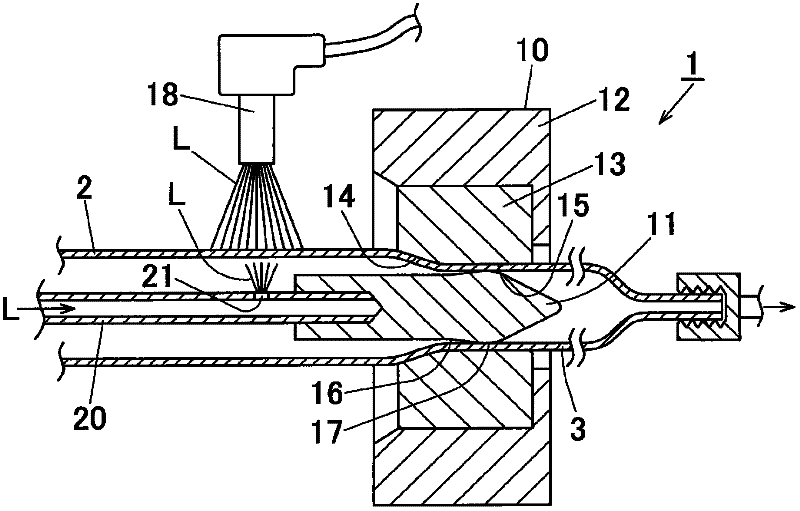 Apparatus and method for drawing metal tube