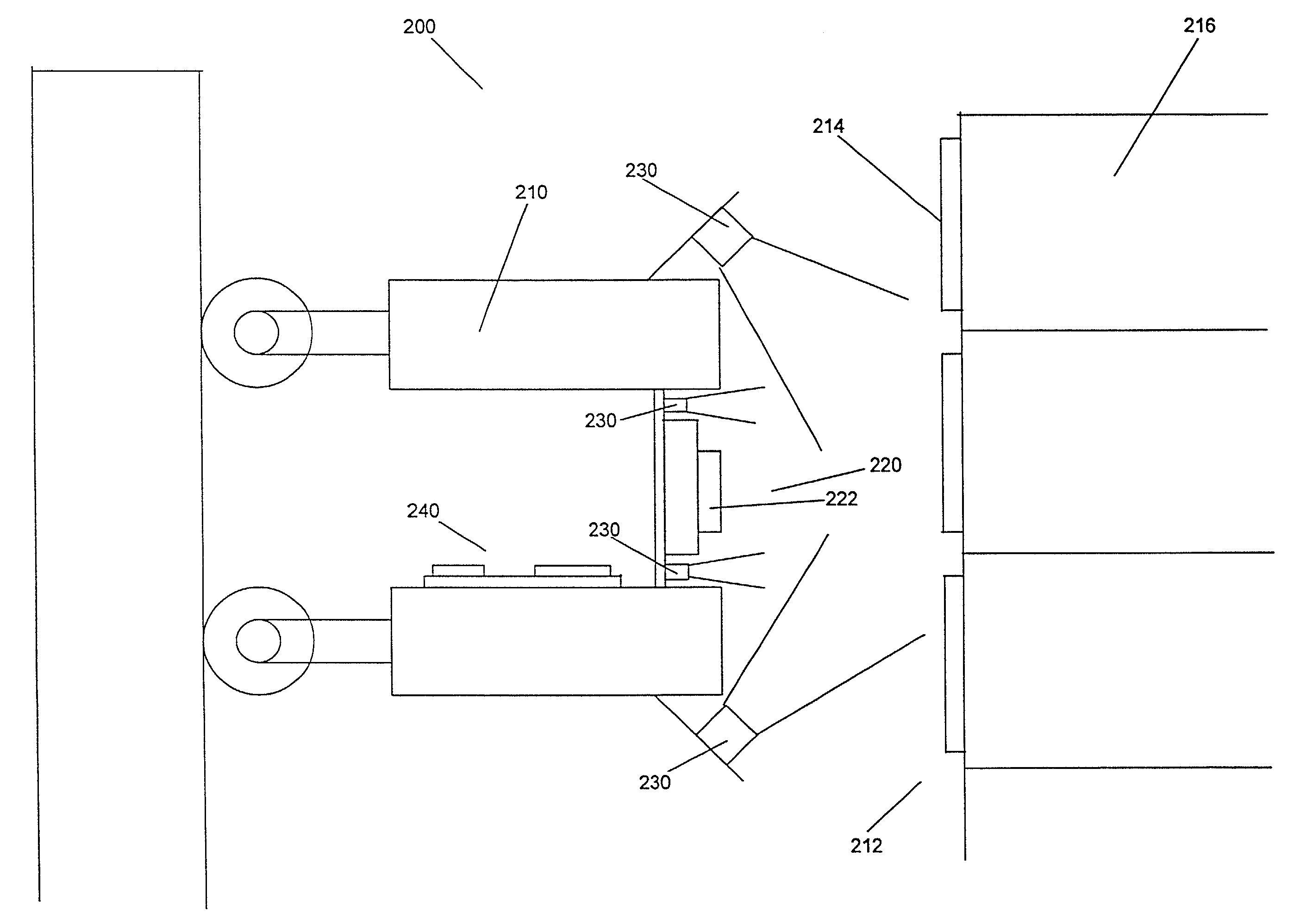 Image based bar-code reading and robotic registration apparatus for use in automated tape library systems