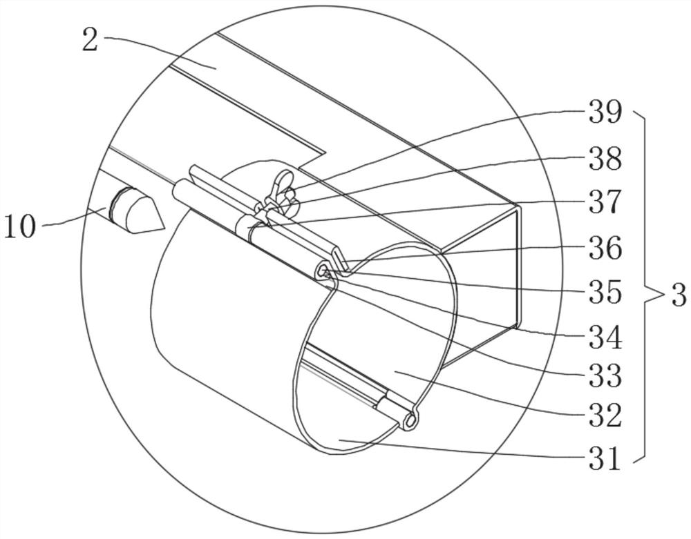In-sampling-tube static cone penetration testing device