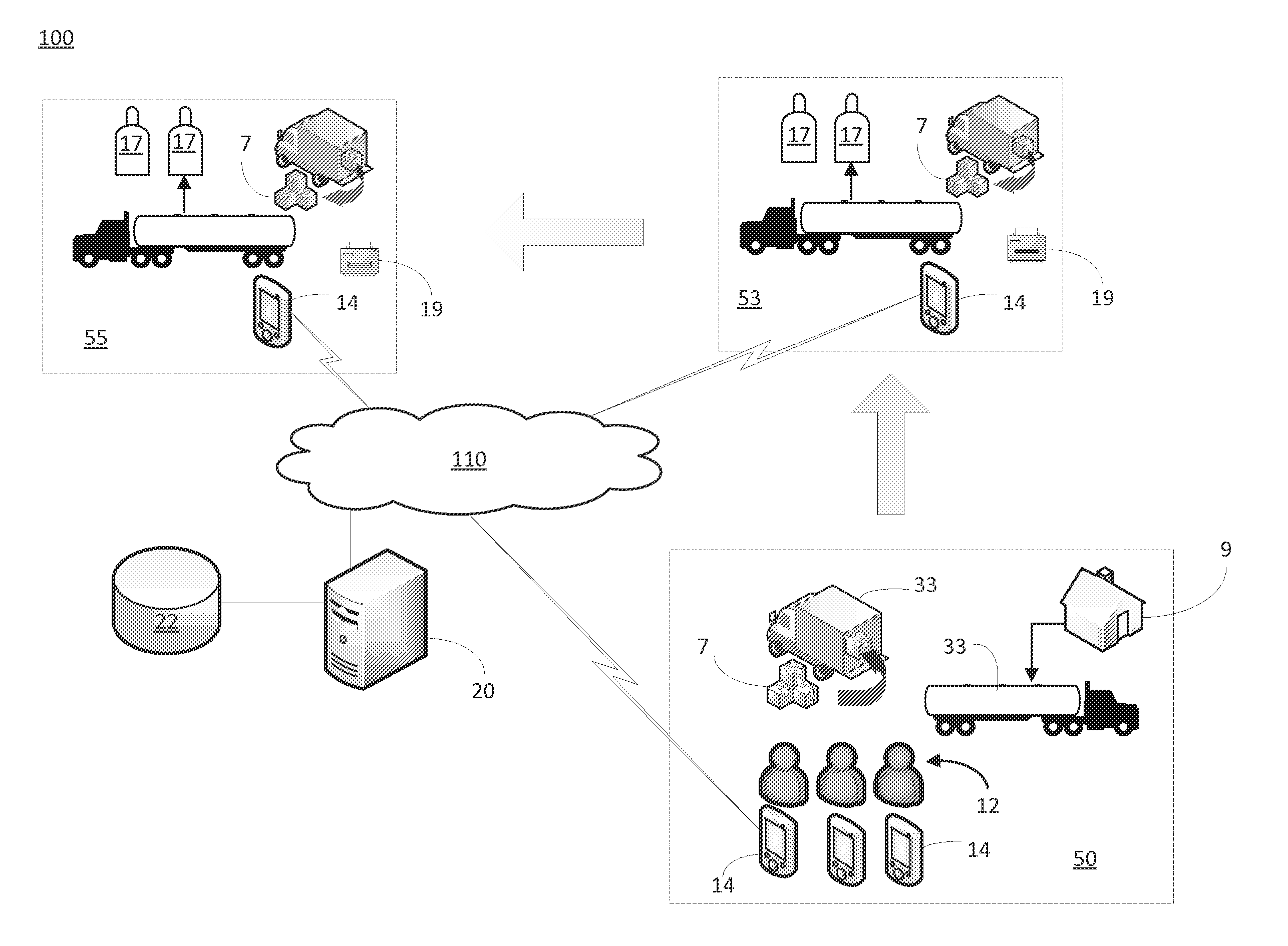 Method and system for monitoring deliveries