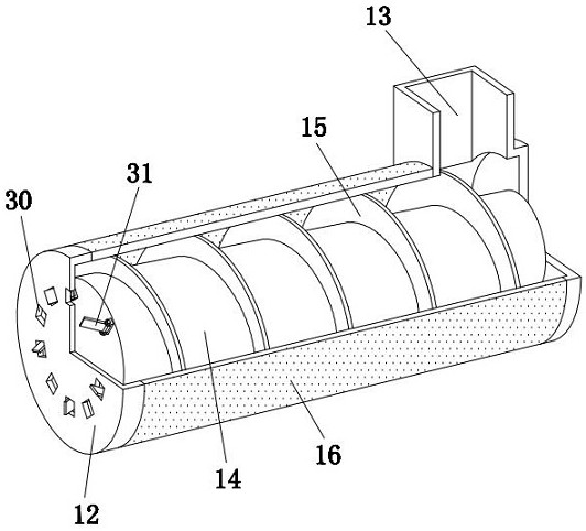 Energy-saving sludge and household garbage mixed treatment equipment