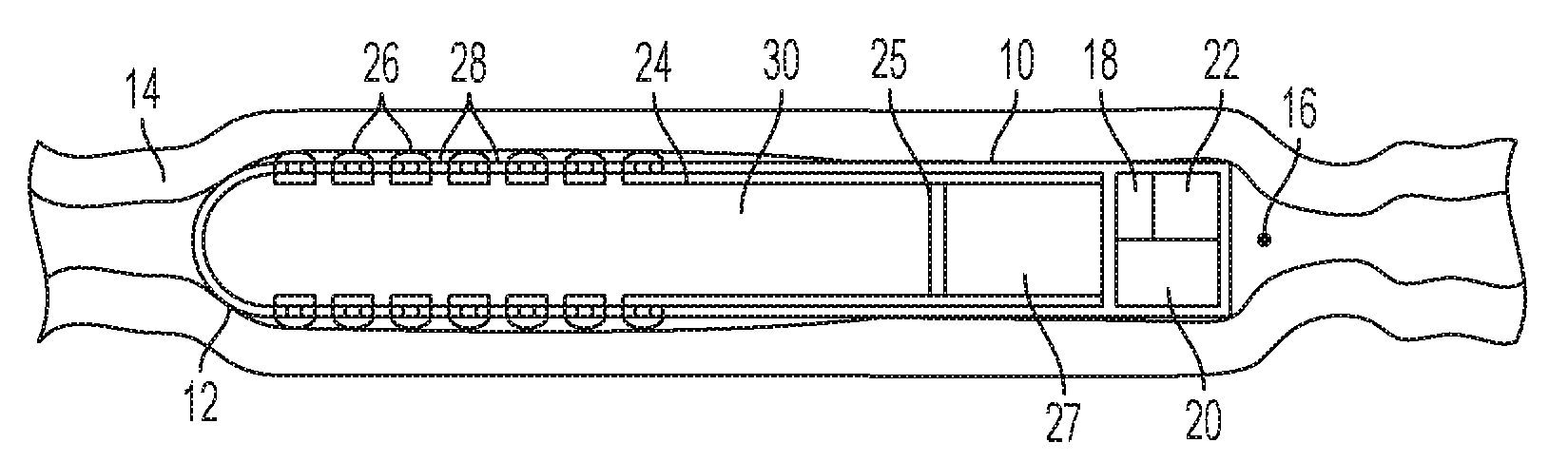 Transmucosal medicine conveying device with electric driving seepage enhancing effect and transmucosal medicine conveying method