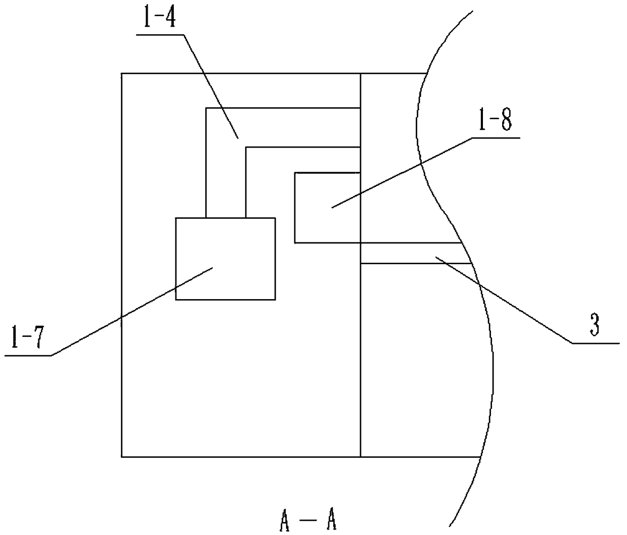 Garbage collection device for urban drain