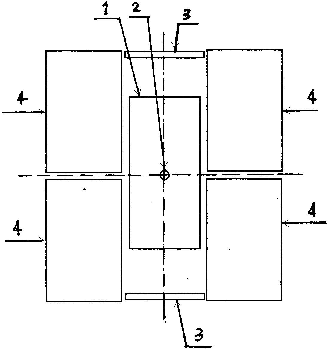 Rectangular pore-forming bit