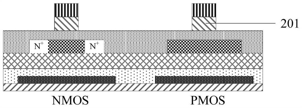 A kind of manufacturing method of cmos thin film transistor and ltps array substrate