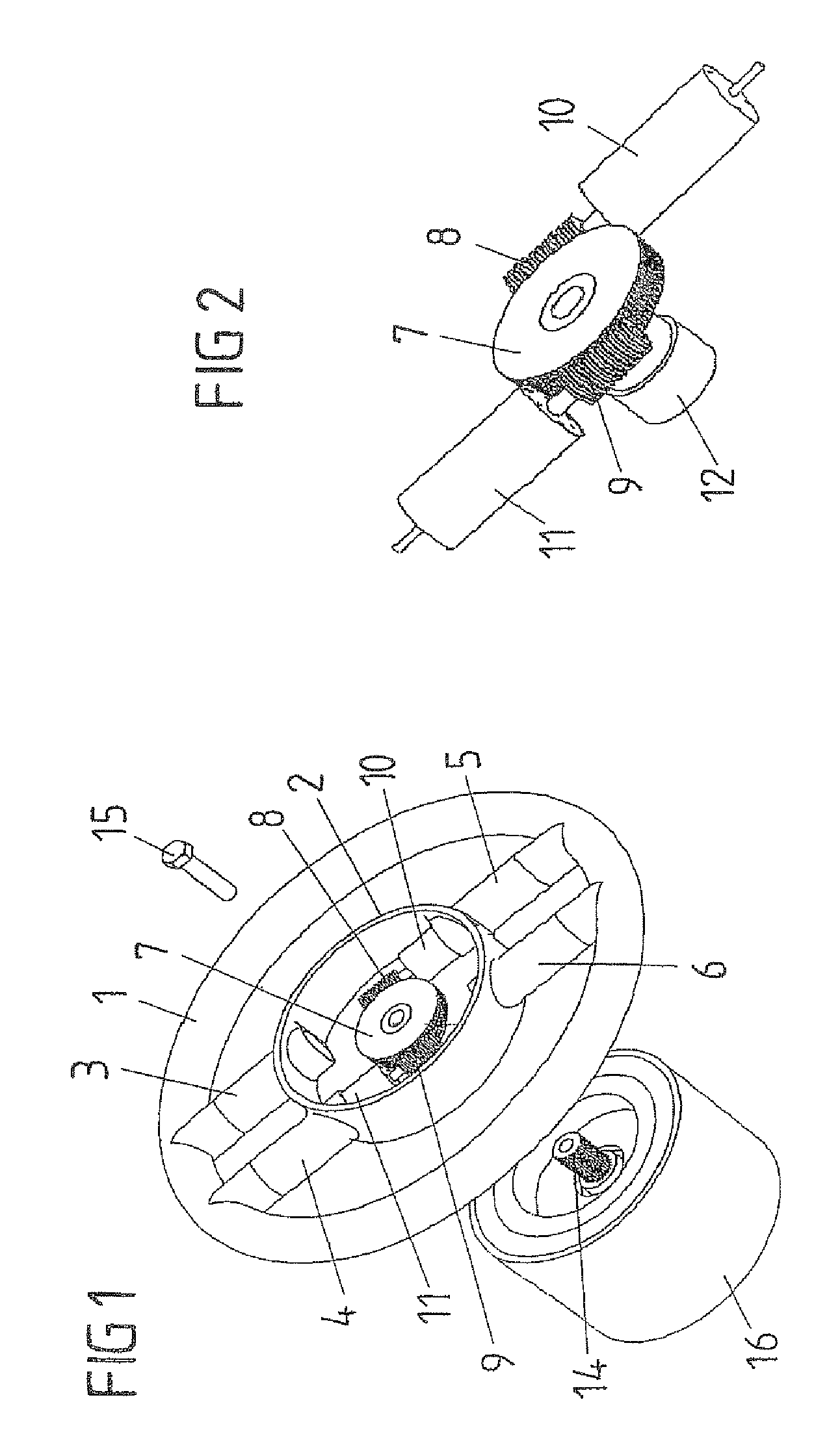 Steering device for a superposition steering system