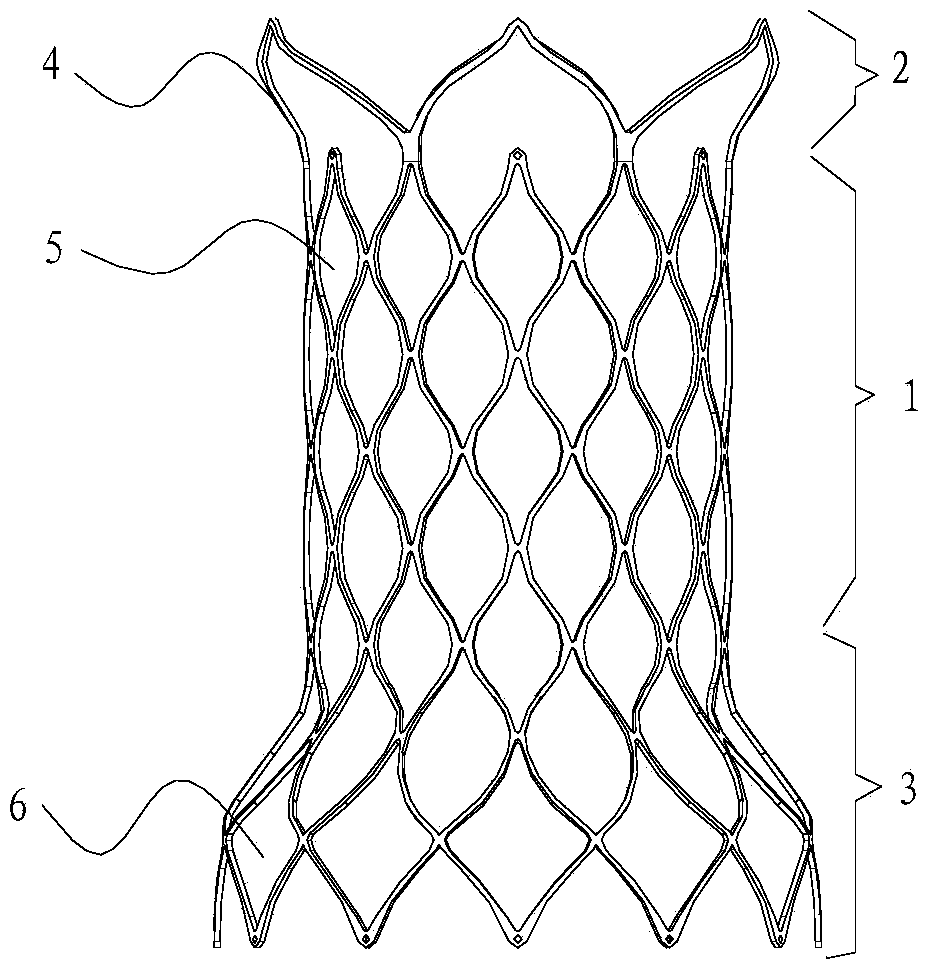 Pulmonary artery support and pulmonary artery valve replacement device with same