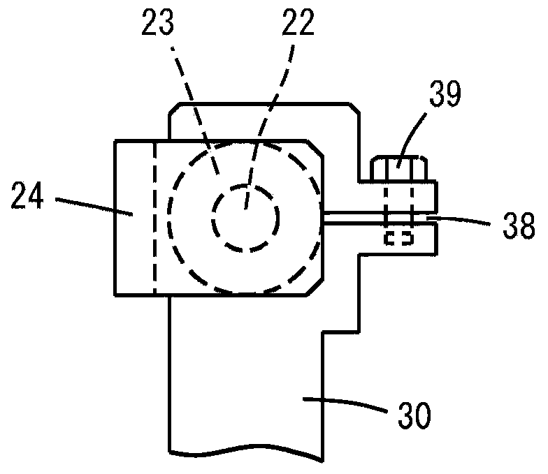 Device for cleaning ink reservoir, printing machine, and method for cleaning ink reservoir