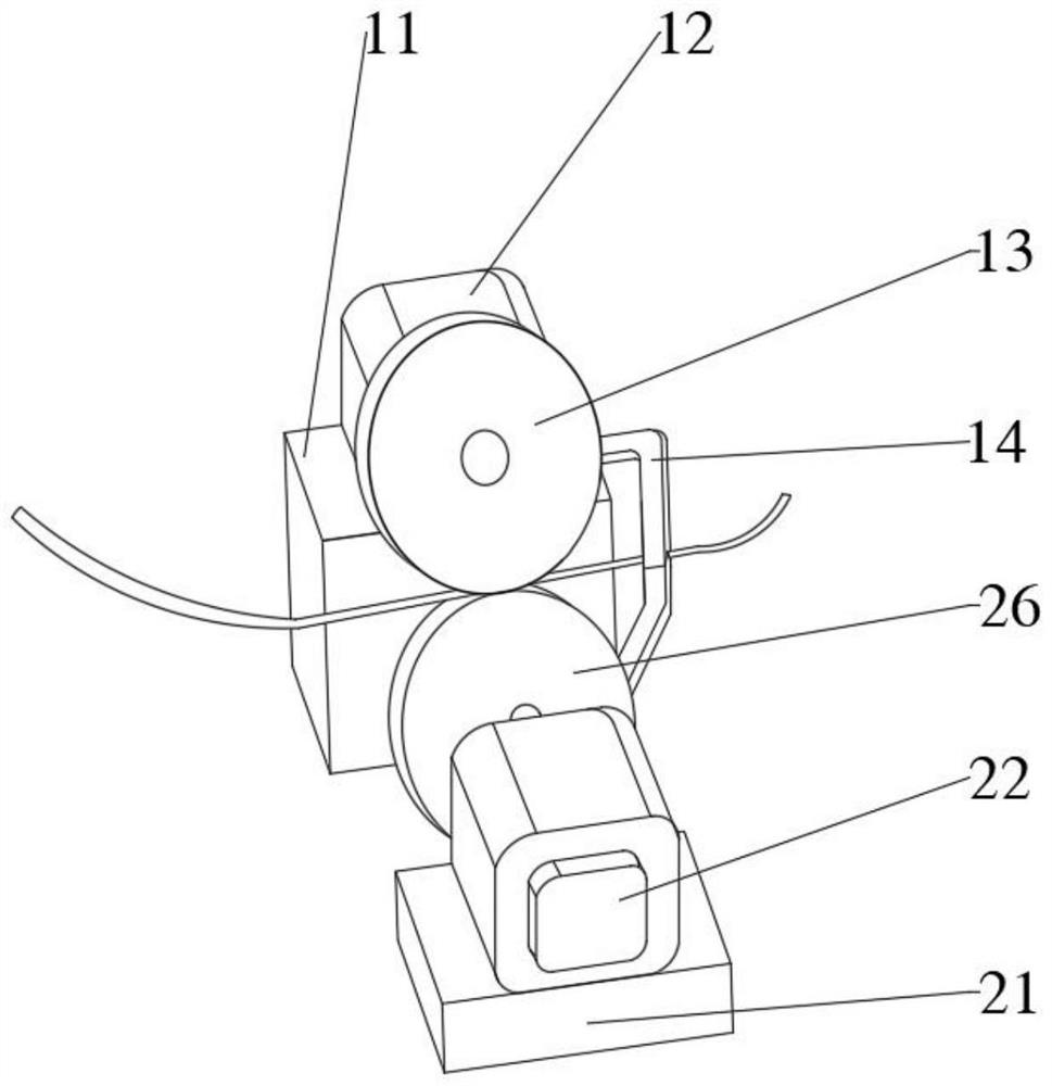 Cable erecting and supporting device for mechanical and electrical installation