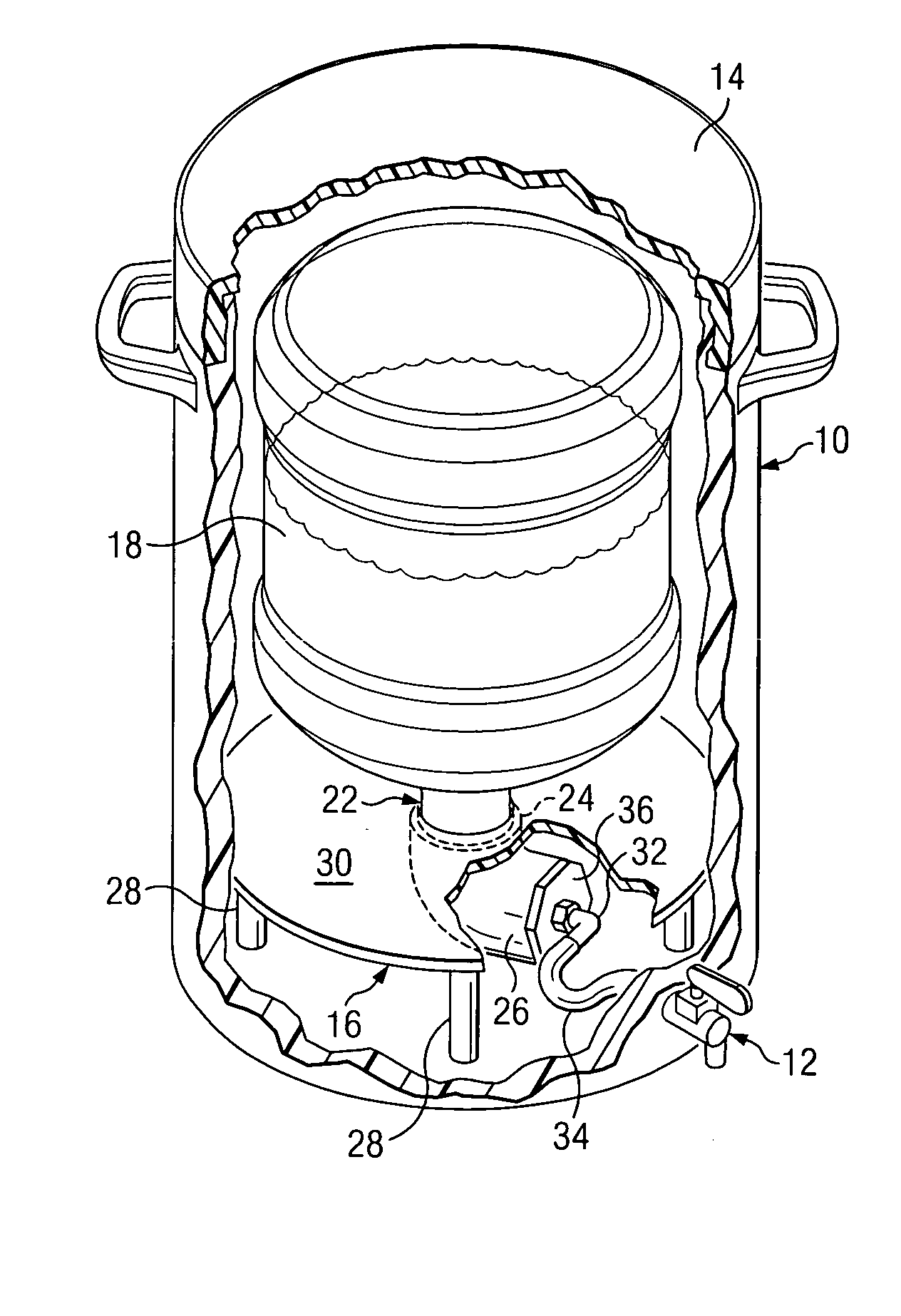 Beverage cooler adapter