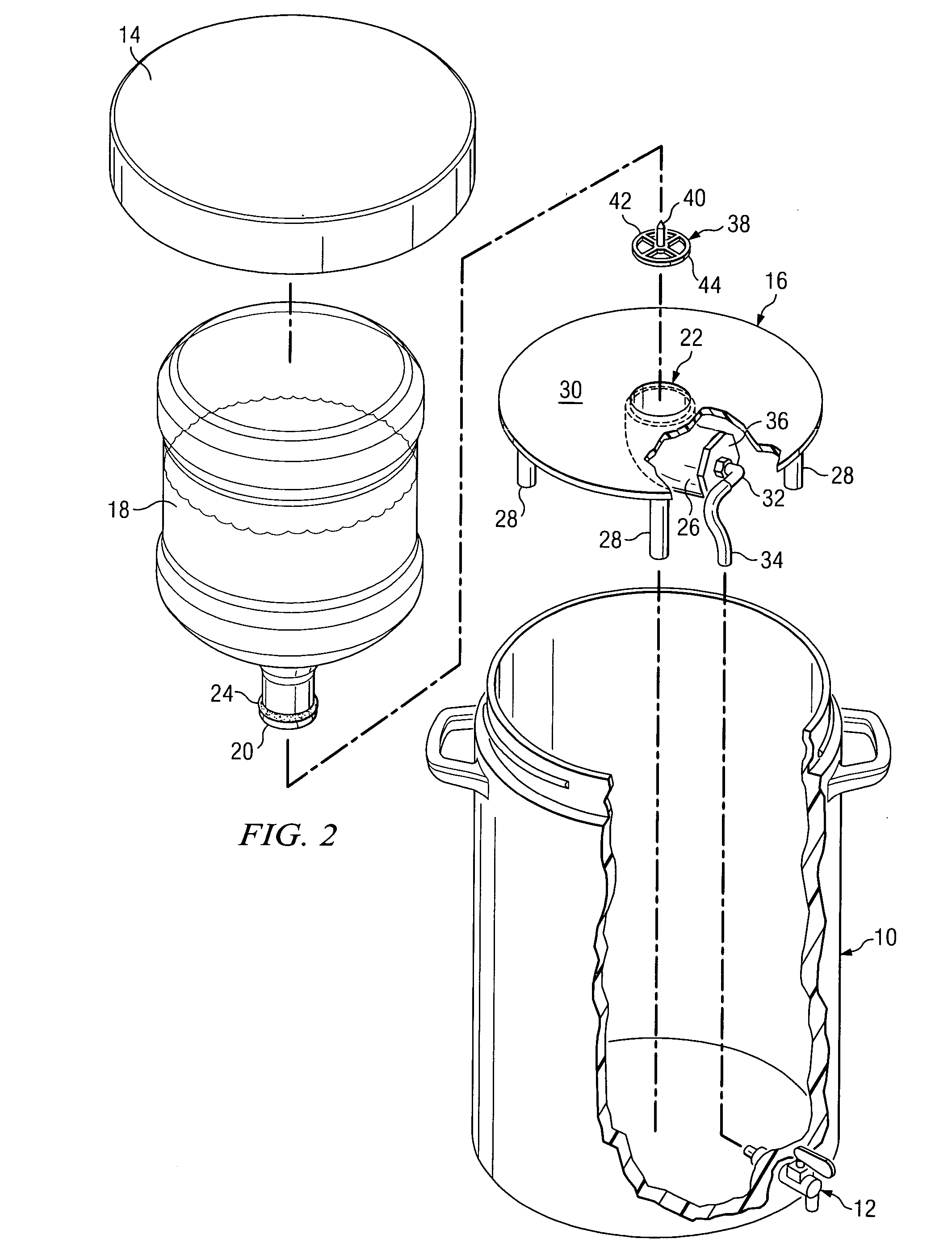 Beverage cooler adapter