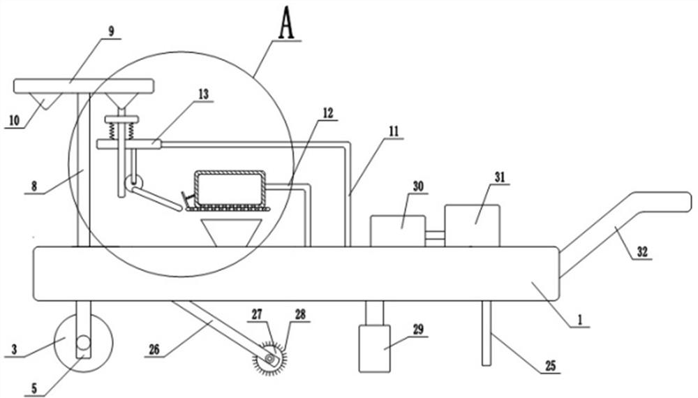 Pavement embossing device