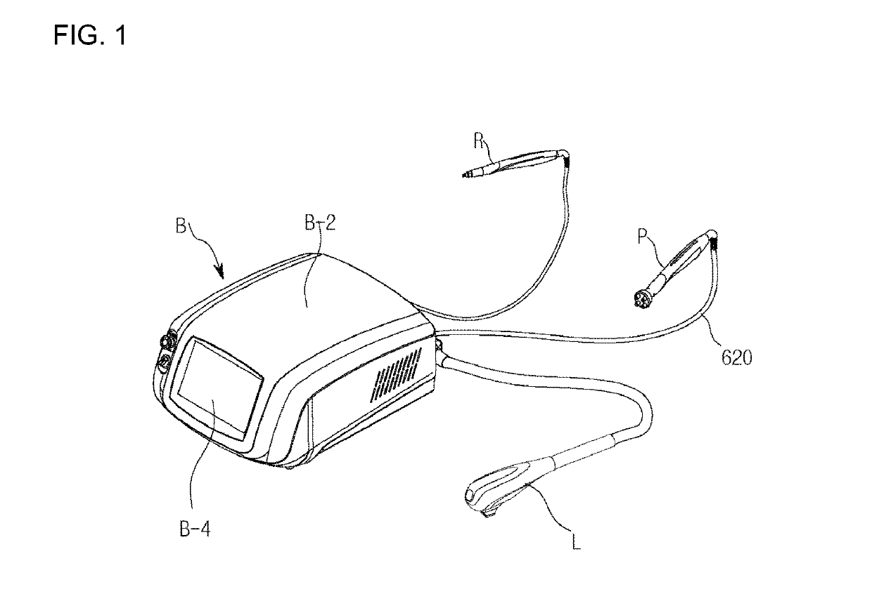 Multi-function device for skin treatment