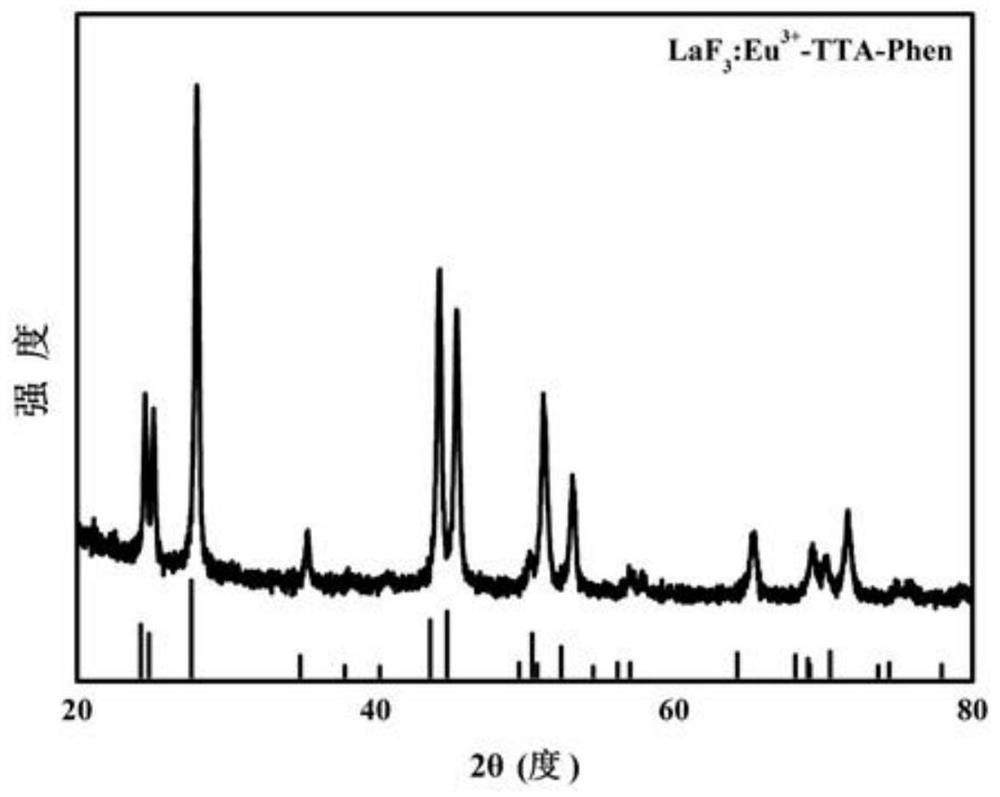 High-sensitivity rare earth doped time-resolved fluorescent nanoparticle, and preparation method and application thereof
