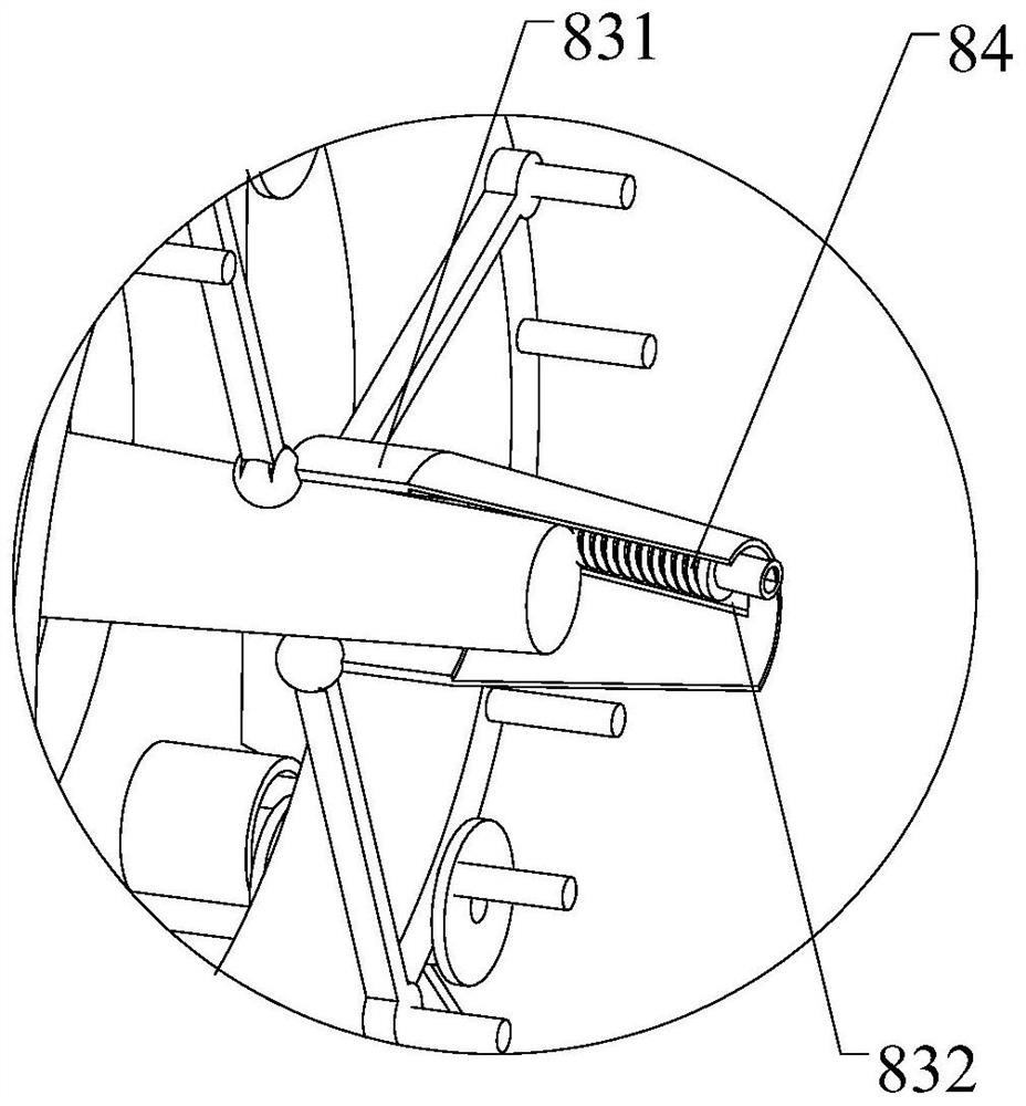 Cable stripping device and stripping method