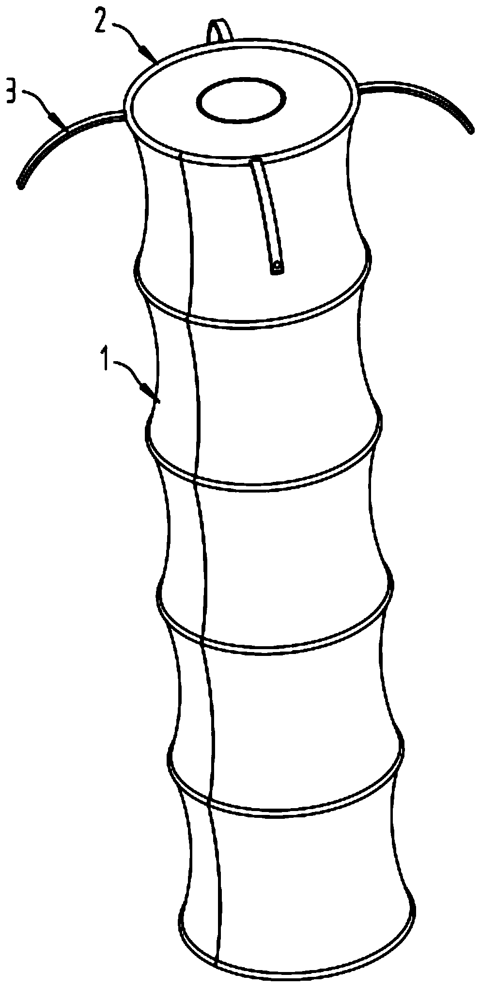 Heat insulation device beneficial for trunk planting and growth of plants and edible mushrooms