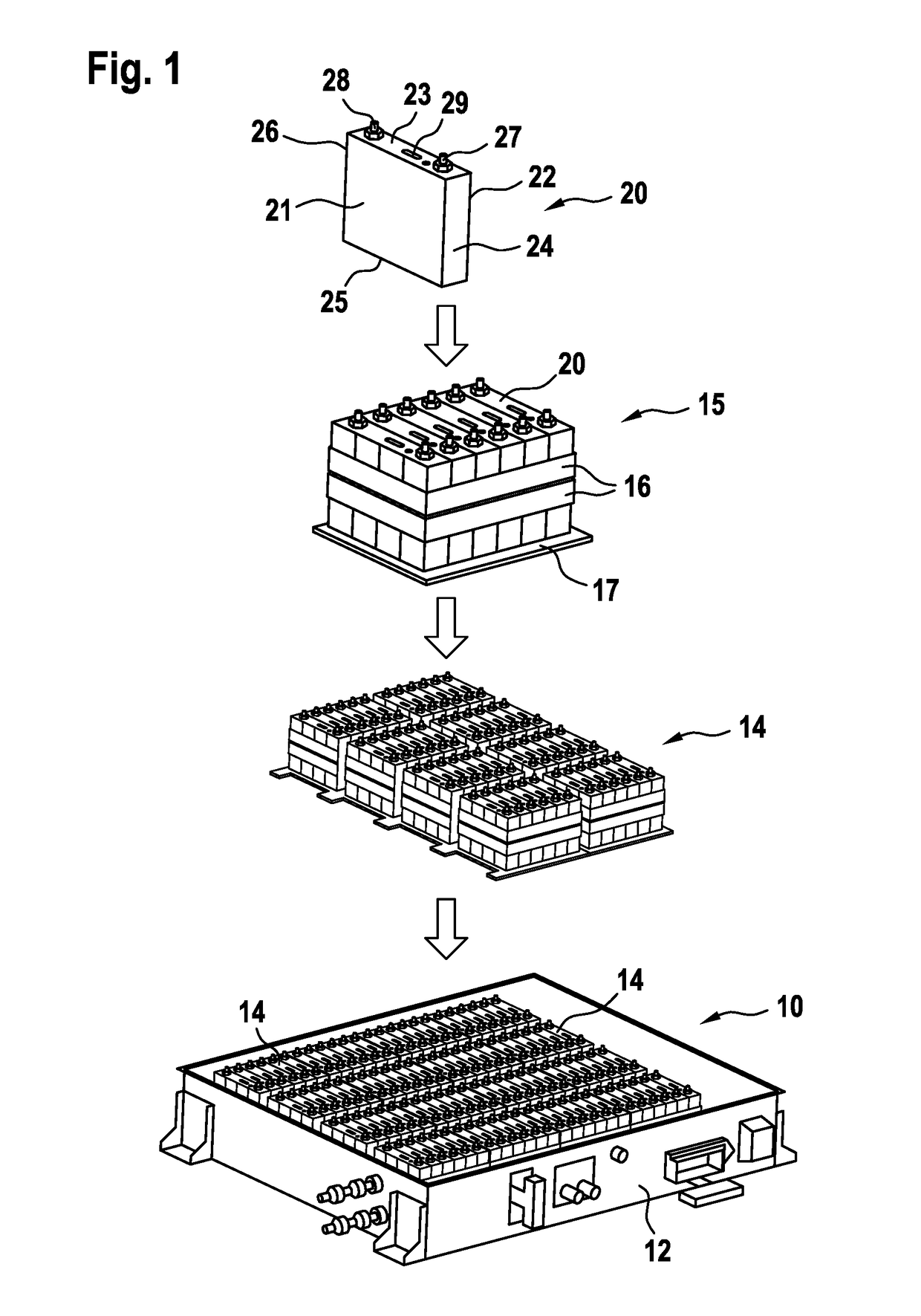 Elastic bellows and battery cell assemblies including same